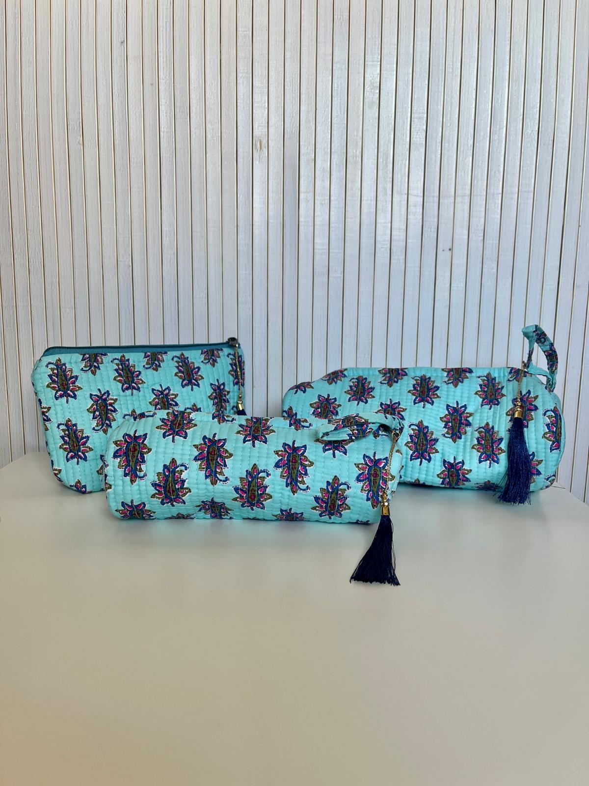 Bolsa + Neceseres de Algodón Indio - NEAR