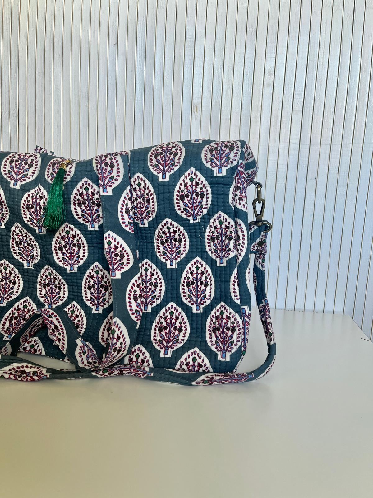 Bolsa + Neceseres de Algodón Indio - ROMU