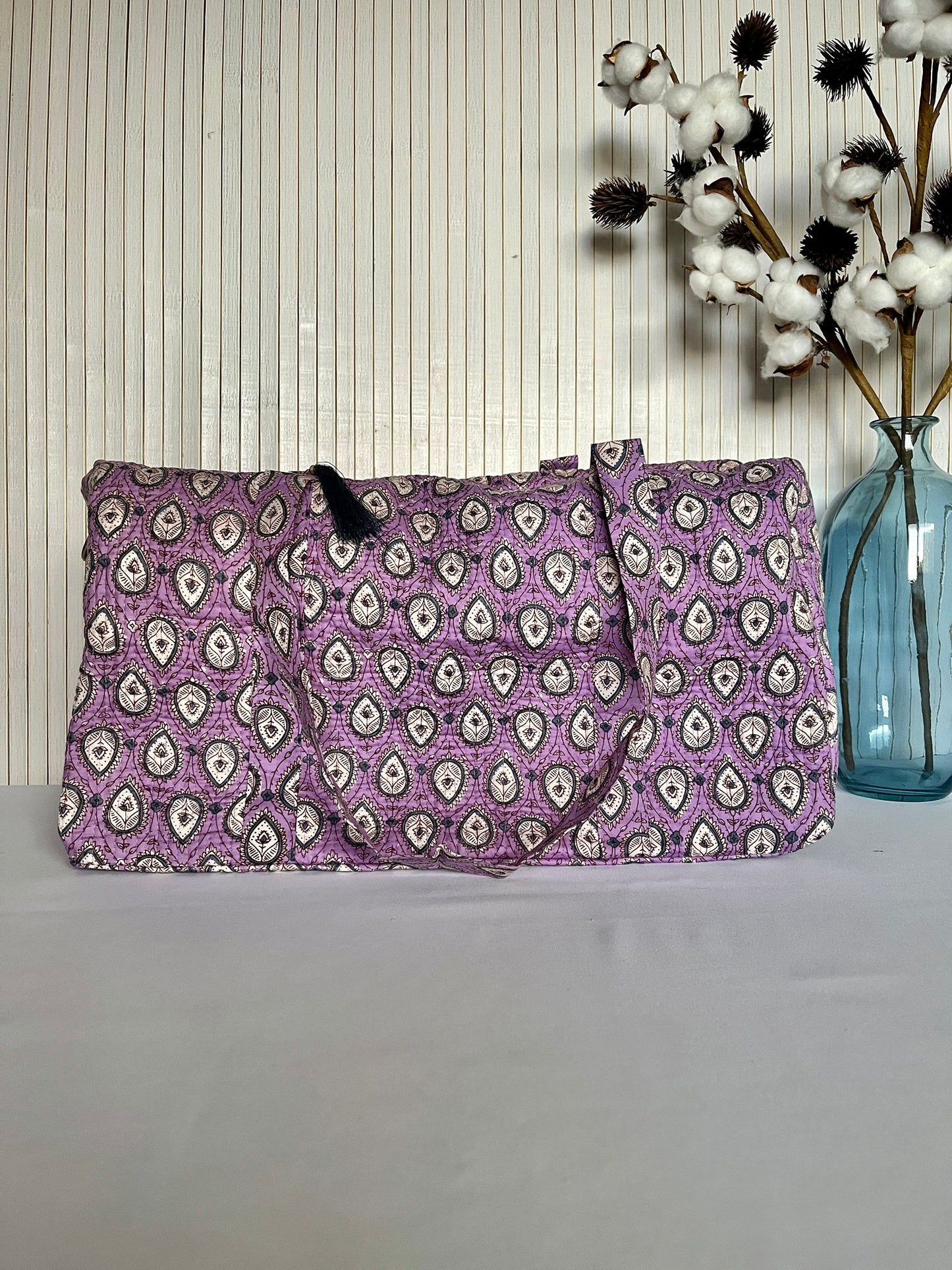 Bolsa + Neceseres de Algodón Indio REPO – Hecho a Mano