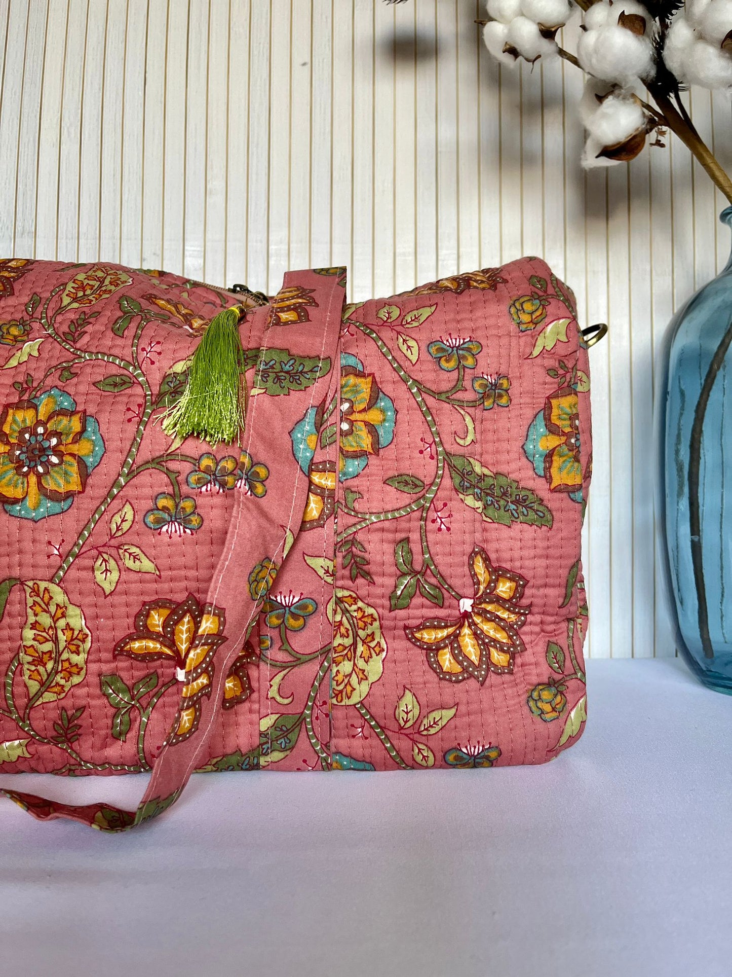 Bolsa + Neceseres de Algodón Indio DULI – Hecho a Mano