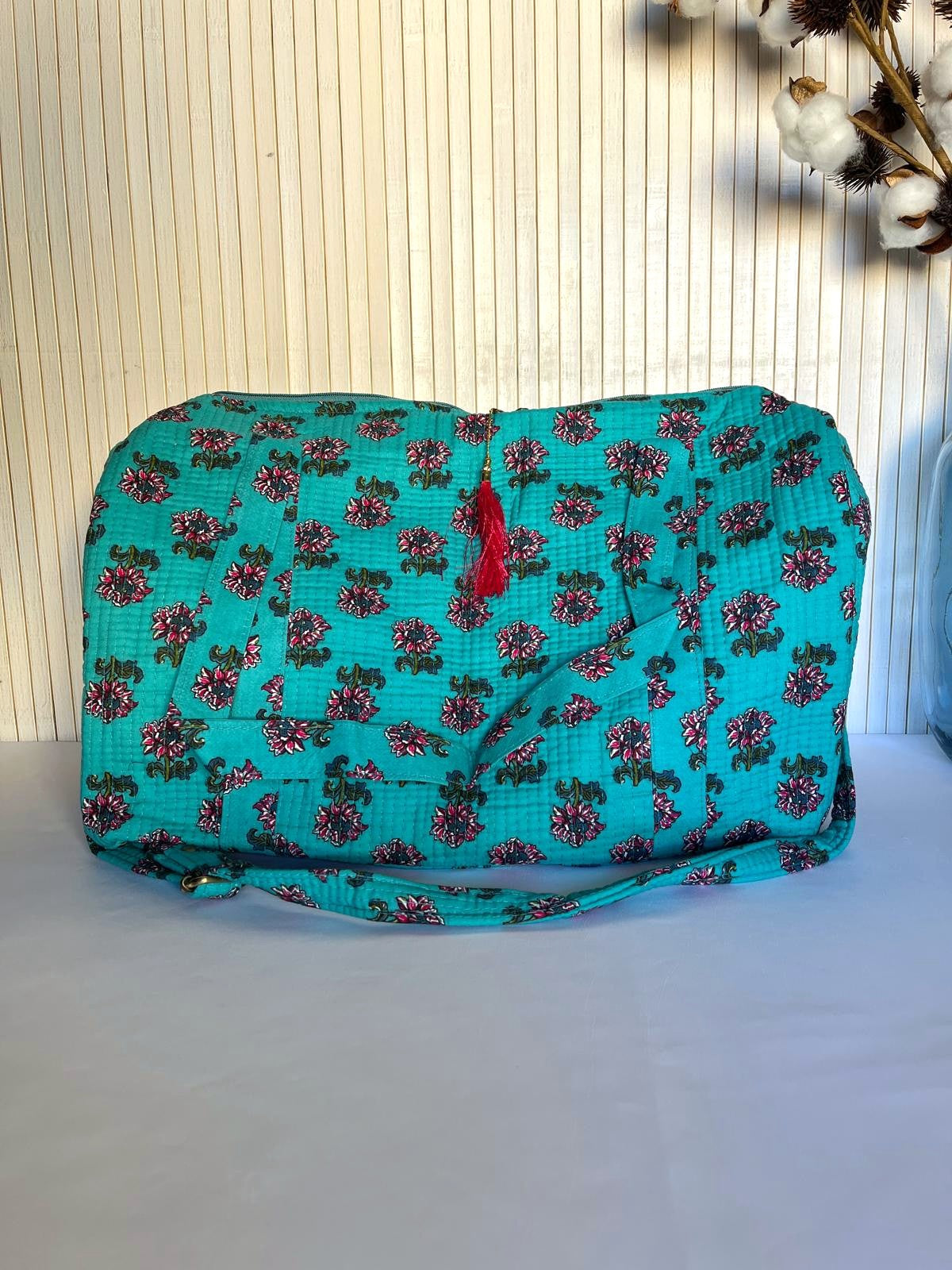 Indian Cotton Bag + Toiletry Bags - SALLY