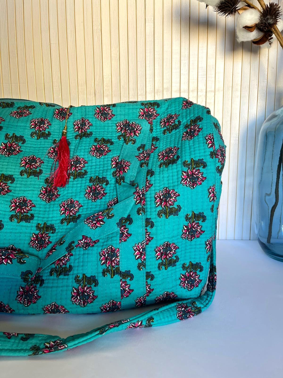 Indian Cotton Bag + Toiletry Bags - SALLY