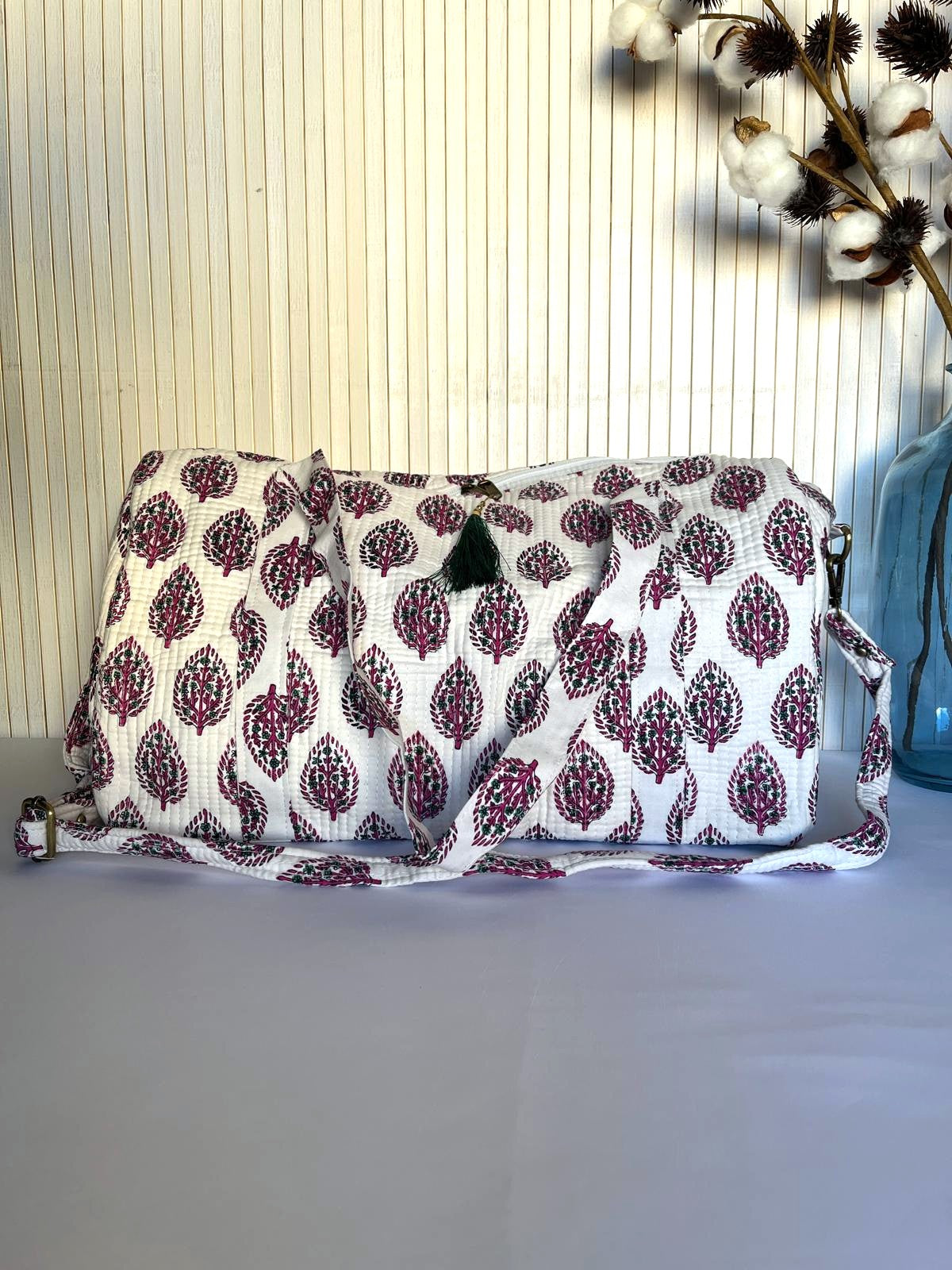 Indian Cotton Bag + Toiletry Bags - SALLY