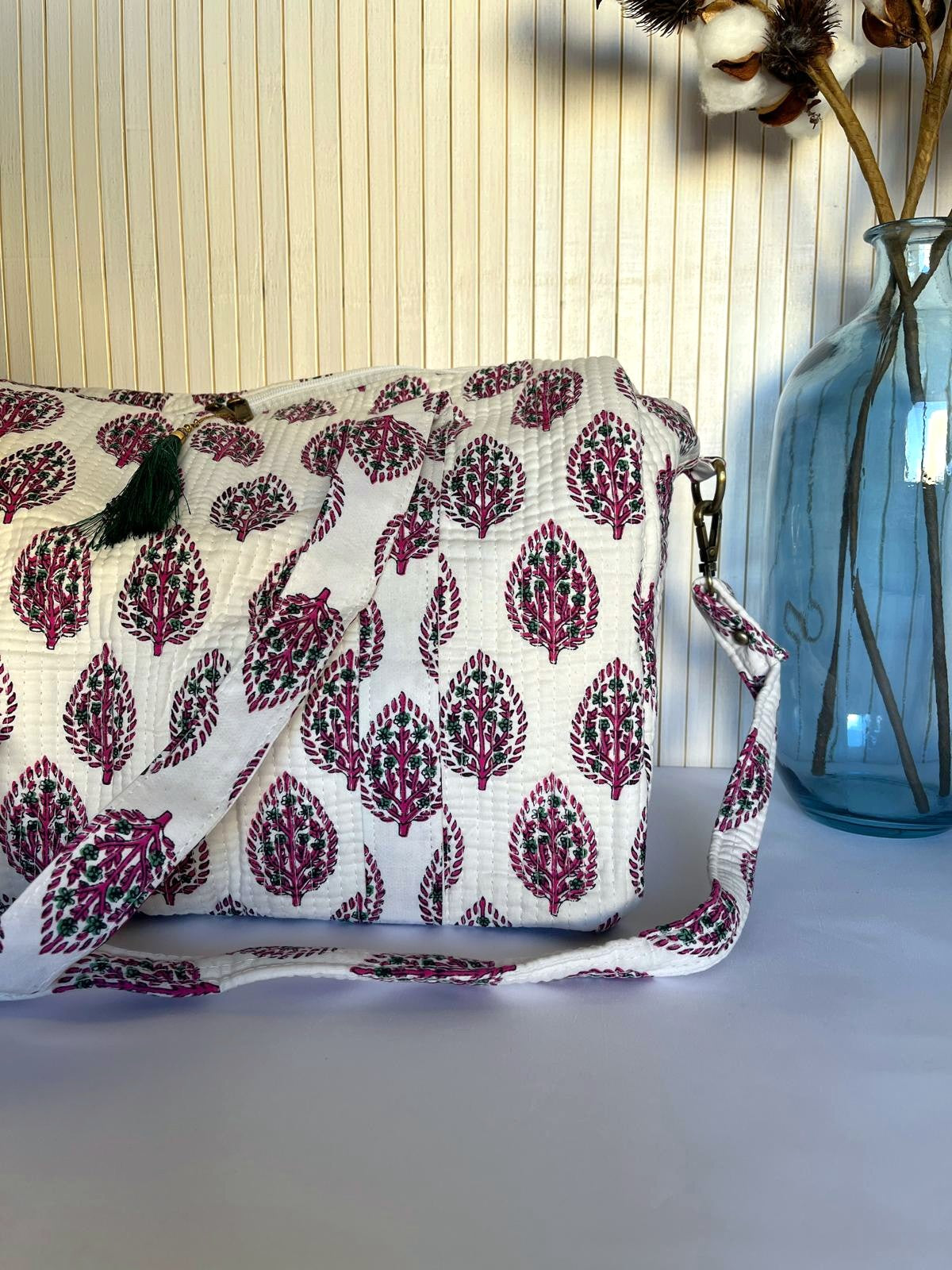 Indian Cotton Bag + Toiletry Bags - SALLY