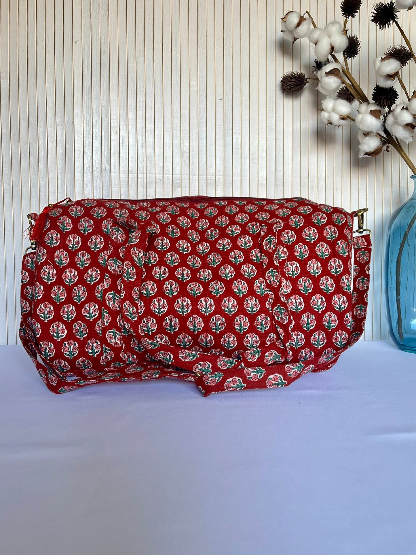 Bolsa + Neceseres de Algodón Indio NICO – Hecho a Mano