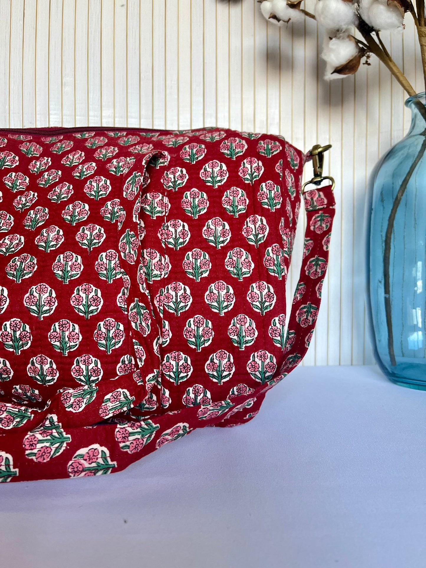 Bolsa + Neceseres de Algodón Indio NICO – Hecho a Mano