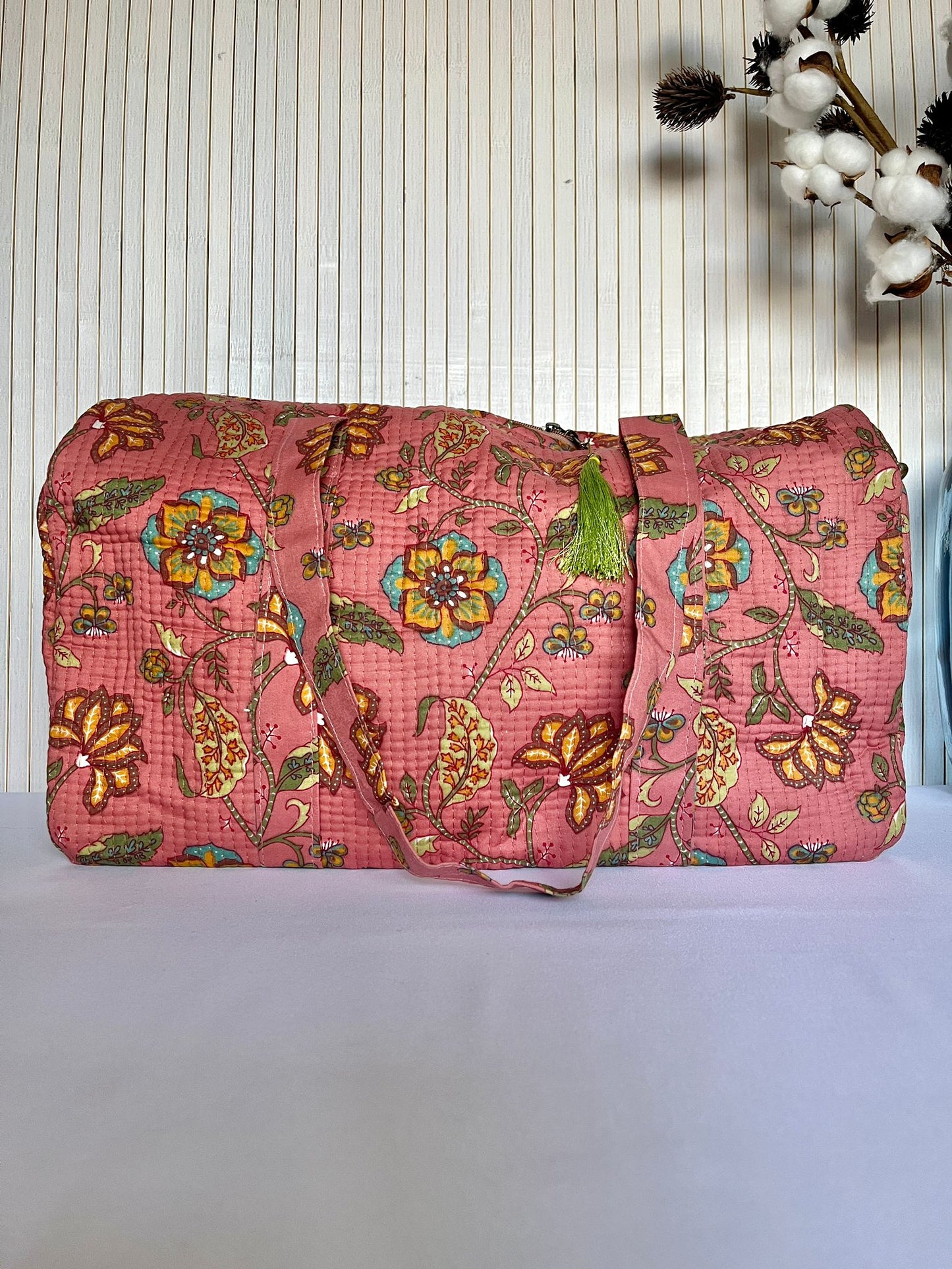 Bolsa + Neceseres de Algodón Indio DULI – Hecho a Mano