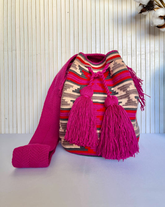 Wayuu Buganvilla Tasche