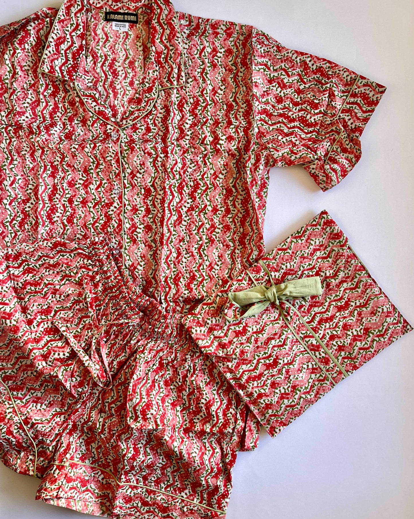 Short Cotton Pajamas - NAYA