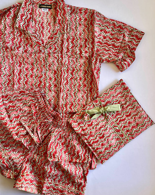 Pijama Corto de Algodón - NAYA