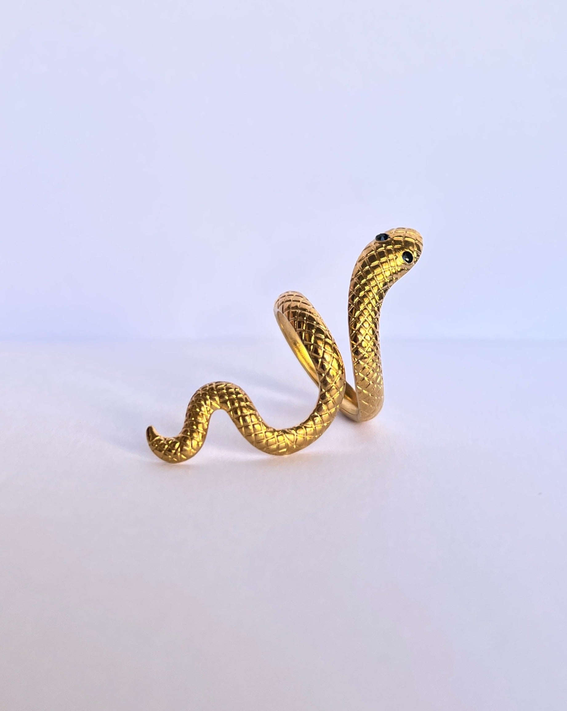 Anillo Serpiente Ajustable-Pepa Comanechi-ANILLOS,JOYAS